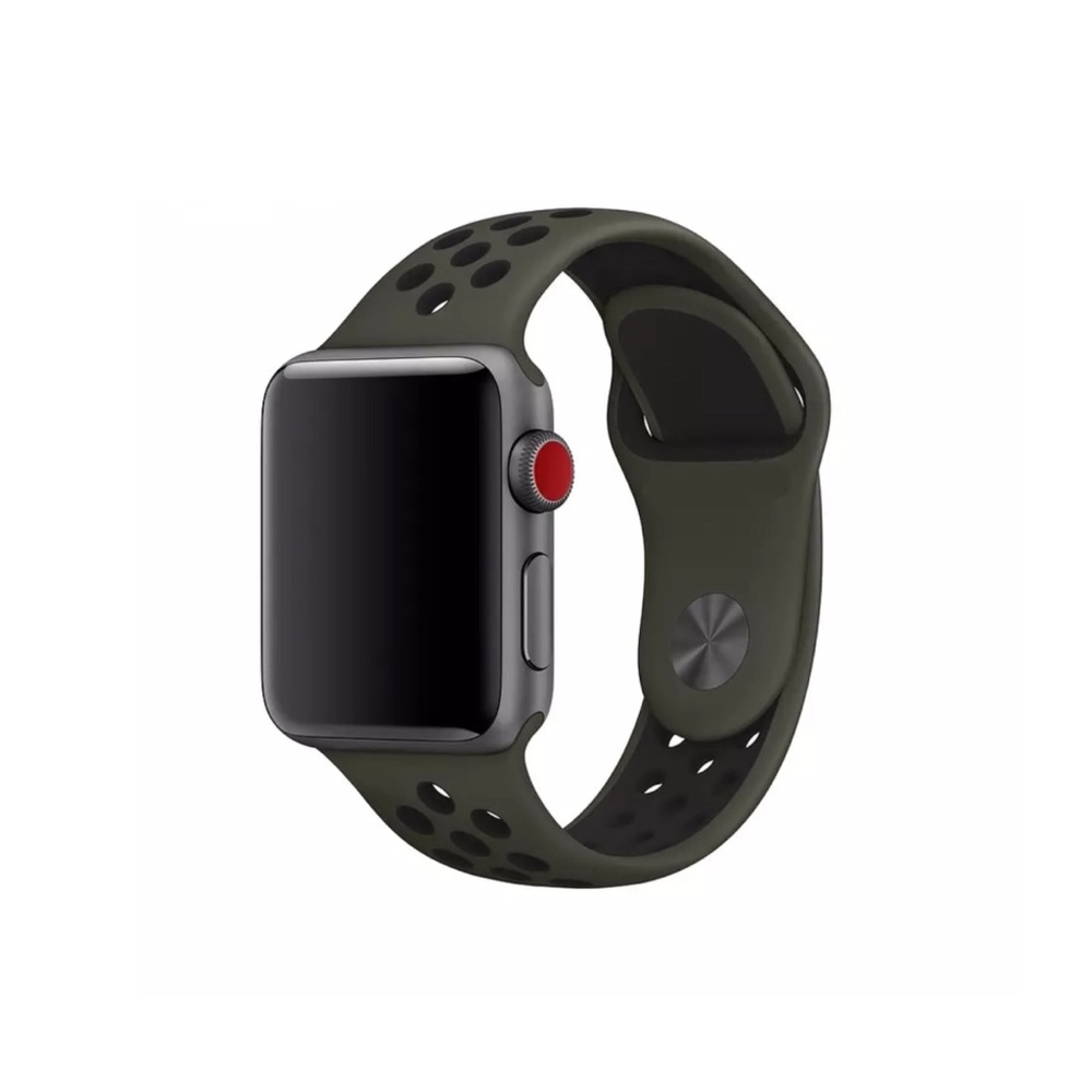 🆕Cargo Kaki Silicone Sport Apple Watch Band